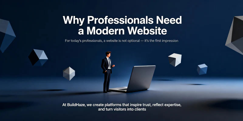 Why Professionals Need a Modern Website
