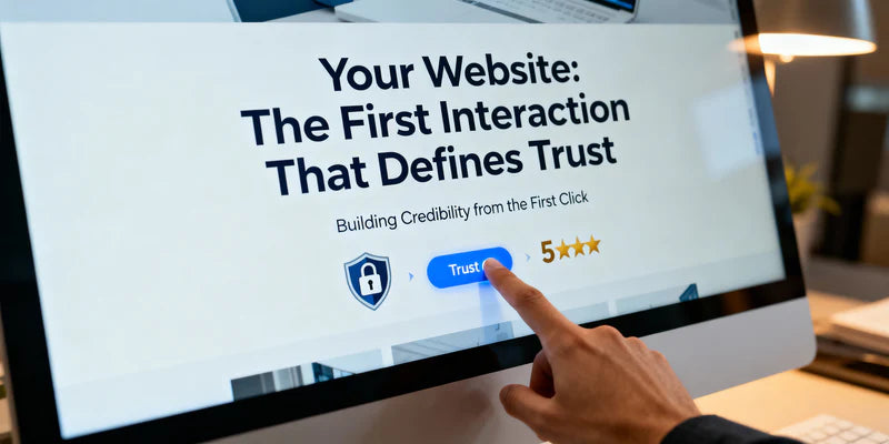 Your Website: The First Interaction That Defines Trust